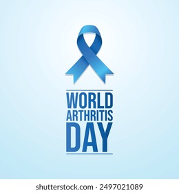 vector graphic of World Arthritis Day ideal for World Arthritis Day celebration.