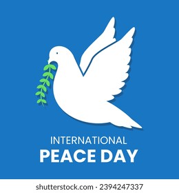 Vector graphic of World Day of Peace suitable for World Day of Peace