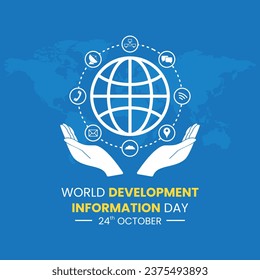 Vector graphic of World Development Information Day