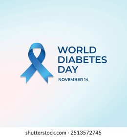 vector graphic of World Diabetes Day ideal for World Diabetes Day celebration.