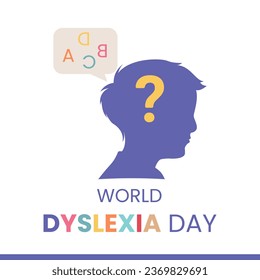 Vector Graphic of World Dyslexia Day
