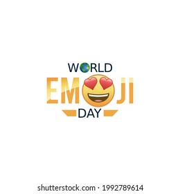 vector graphic of world emoji day good for world emoji day celebration. flat design. flyer design.flat illustration.