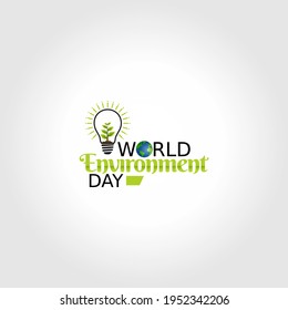 gráfico vectorial del día mundial del medio ambiente bueno para la celebración del Día Mundial del Medio Ambiente. diseño plano. diseño de volante.ilustración plana.