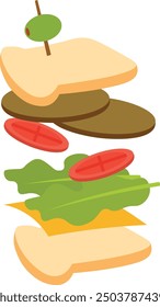 vector graphic of world food day good for world food day celebration. flat design. flyer design.flat illustration.