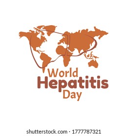 vector graphic of world hepatitis day