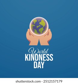 Vector gráfico del Día Mundial de la Bondad ideal para la celebración del Día Mundial de la Bondad.