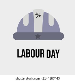 vector graphic of world labour day good for national world labour day celebration. flat design. flyer design.flat illustration.