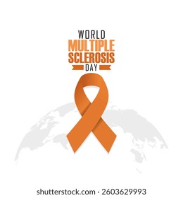 vector graphic of World Multiple Sclerosis Day ideal for World Multiple Sclerosis Day celebration