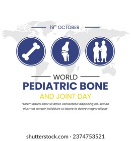 Vector Graphic of World Pediatric Bone and Joint Day