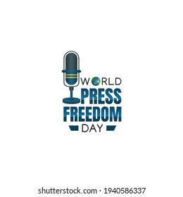 vector graphic of world press freedom day good for world press freedom day celebration. flat design. flyer design.flat illustration.