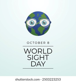 vector graphic of World Sight Day ideal for World Sight Day celebration.