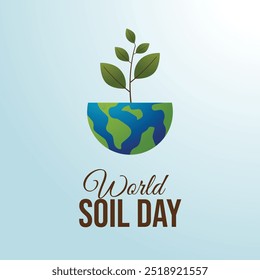 vector graphic of world soil day ideal for world soil day celebration.