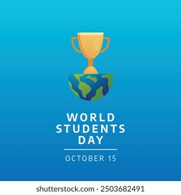 vector graphic of World Students Day ideal for World Students Day celebration.