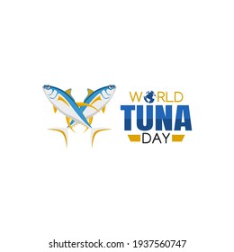 gráfico vectorial del día mundial del atún bueno para la celebración mundial del día del atún. diseño plano. diseño de volante.ilustración plana.
