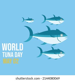 Vector Graphic World Tuna Day Good Stock Vector (Royalty Free ...