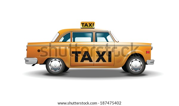 retro taxi