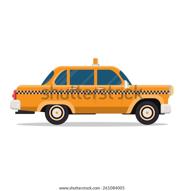 retro taxi