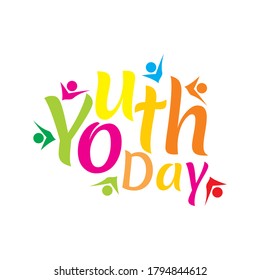 vector graphic of youth day