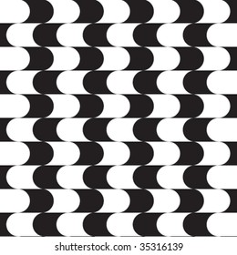 Vector graphical curves seamless background.