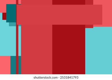 Gráficos vetoriais. Um plano de fundo abstrato baseado em retângulos contrastantes de tamanho variável.