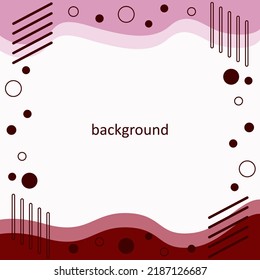 Vector graphics, abstract background in trend colors for presentation, banner, inscription
