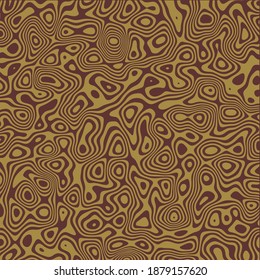 Vector graphics. Abstract background. Wild animal texture. Savanna creatures skin. Brown and yellow colors. Editable colors.