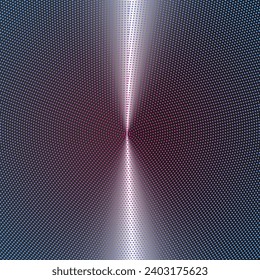 Vector graphics. Abstract gradient background - concentric circles of dots.
