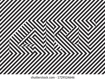 gráfico vectorial líneas abstractas arte
