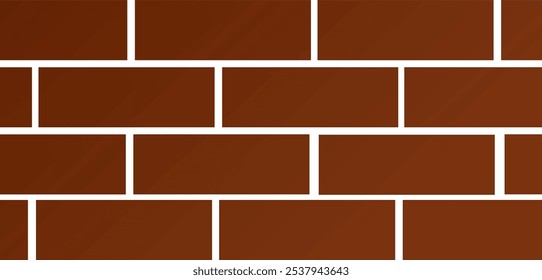 Vector graphics. Brick wall, background, close-up.