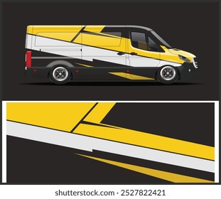 design gráfico de vetor de envoltória de carro 
