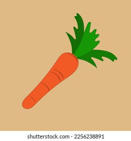 Vector graphics carrots, patterns for clothing and wrapping paper for be what, carrot