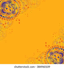 Vector Graphics - a circular pattern.