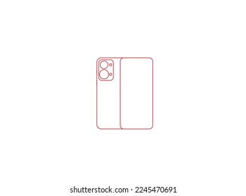 vector graphics and clipart matching smartphone