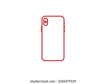 Vector graphics and clipart matching smartphone