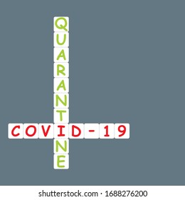 vector graphics of a corona virus puzzle