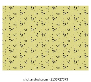 gráficos vectoriales de adorable pequeño patrón de jungla con animales adorables. Muy adecuado para imprimir papel de envoltura, patrones de ropa para niños, papel tapiz, etc.