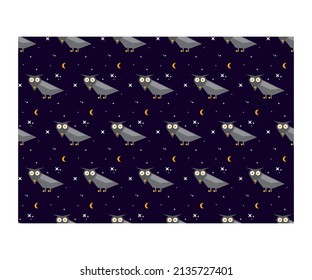 vector graphics of cute little jungle pattern with adorable animals. Very suitable for printing media for wrapping paper, patterns on children's clothes, wallpapers, etc
