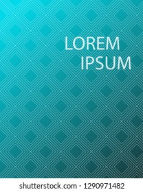 Vector graphics. Graphic design template for logos, labels and icons. Abstract geometric background.