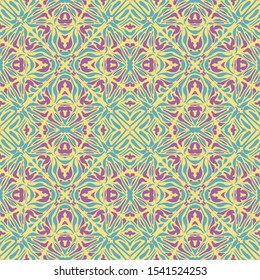 Vector graphics. Hand drawn ornament. Stylish print. Symbol, emblem, element. Print for textiles.
Seamless pattern.
