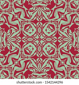 Vector graphics. Hand drawn ornament. Stylish print. Symbol, emblem, element. Print for textiles.
Seamless pattern.
