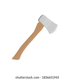 vector graphics of hatchet, great for carpenters, woodworkers.