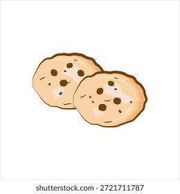 Icono de gráficos de Vector para cookies