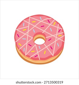 Icono de gráficos de Vector para el postre