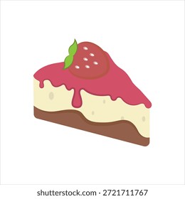 Vector graphics icon for pastry