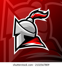 ilustración gráfica vectorial de un caballero en estilo de logotipo de apoyo. perfecto para el equipo de juego o el logotipo del producto
