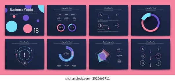 infografía de gráficos vectoriales con teléfono móvil. Plantilla para crear aplicaciones móviles, diseño de flujo de trabajo, diagrama, banner, diseño web, informes de negocios. Vector de acciones