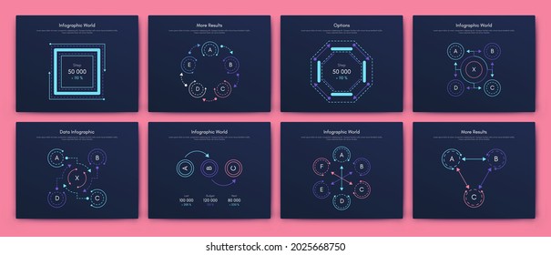 Vector graphics infographics with mobile phone. Template for creating mobile applications, workflow layout, diagram, banner, web design, business reports. Stock vector