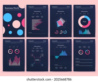 Vector graphics infographics with mobile phone. Template for creating mobile applications, workflow layout, diagram, banner, web design, business reports. Stock vector