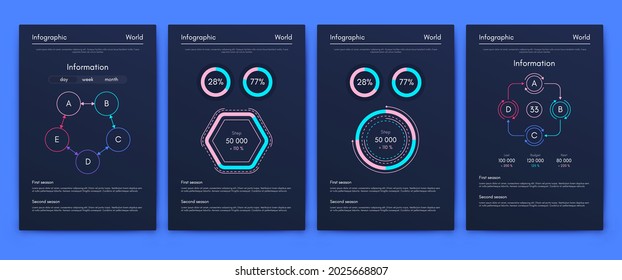 Vector graphics infographics with mobile phone. Template for creating mobile applications, workflow layout, diagram, banner, web design, business reports. Stock vector