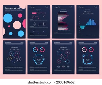 infografía de gráficos vectoriales con teléfono móvil. Plantilla para crear aplicaciones móviles, diseño de flujo de trabajo, diagrama, banner, diseño web, informes de negocios. Vector de acciones